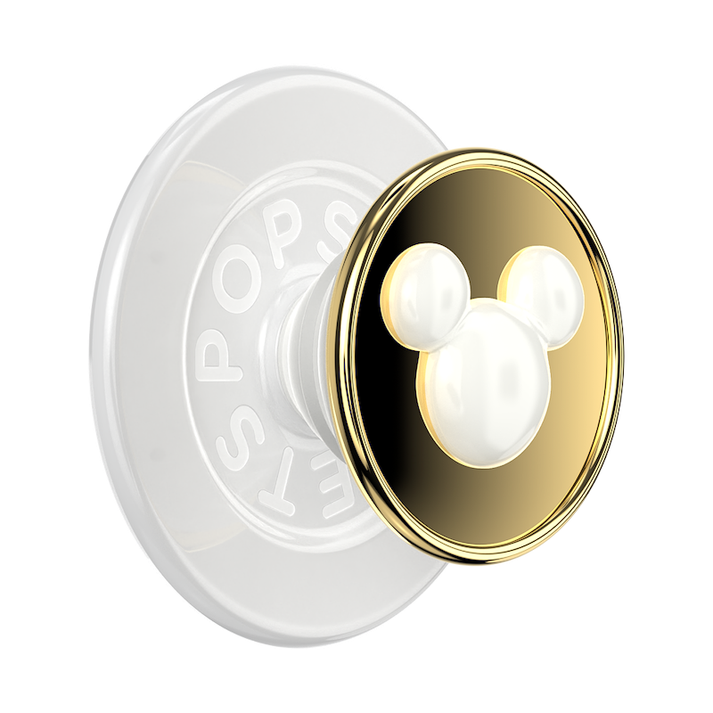 Enamel Pearl Mickey &mdash; MagSafe PopGrip image number 0