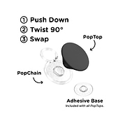 Clear Opalescent Translucent &mdash; PopTop image number 3