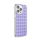 Lilac Houndstooth &mdash; iPhone 13 Pro MagSafe Case image number 2
