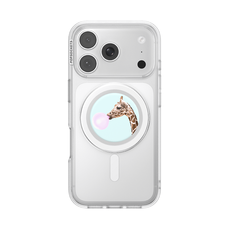 Bubblegum Giraffe &mdash; MagSafe PopGrip image number 4