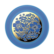 Enamel Lace Blue Vermeer &mdash; MagSafe PopGrip image number 2