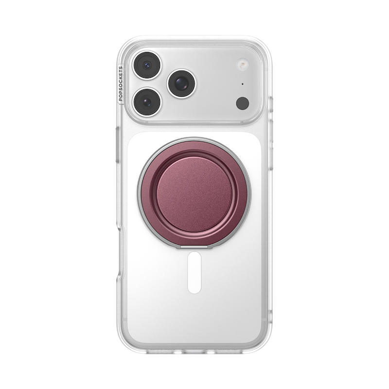 Burgundy &mdash; MagSafe Low-Pro Grip & Stand image number 5