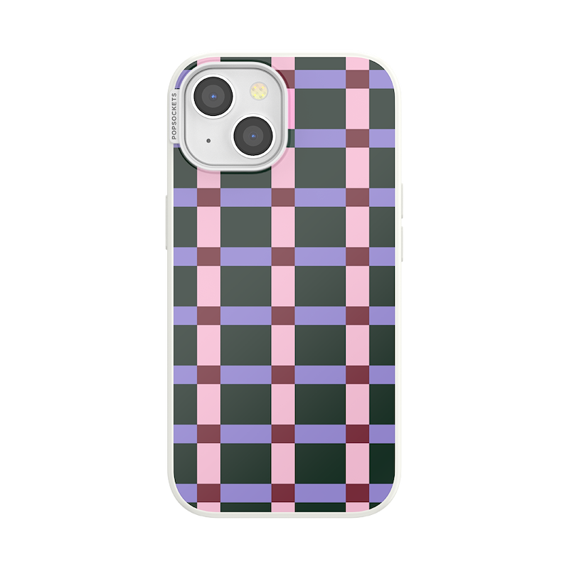 Mod Pine Check &mdash; iPhone 15 MagSafe Case image number 0