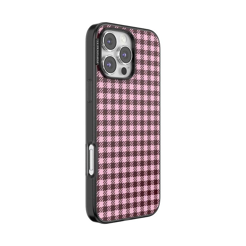 Black Cherry Gingham &mdash; iPhone 16 Pro Max MagSafe Case image number 1