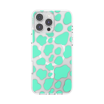 Turquoise Cow Cow — iPhone 16 Pro Max MagSafe Case