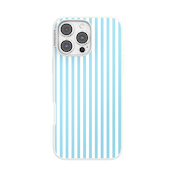 Soft Blue Stripe &mdash; iPhone 16 Pro Max MagSafe Case image number 1