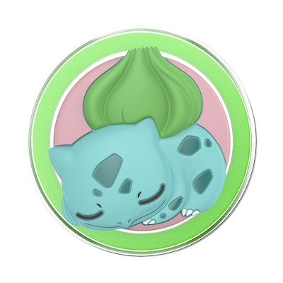 Secondary image for hover PopOut Sleepy Bulbasaur — MagSafe PopGrip