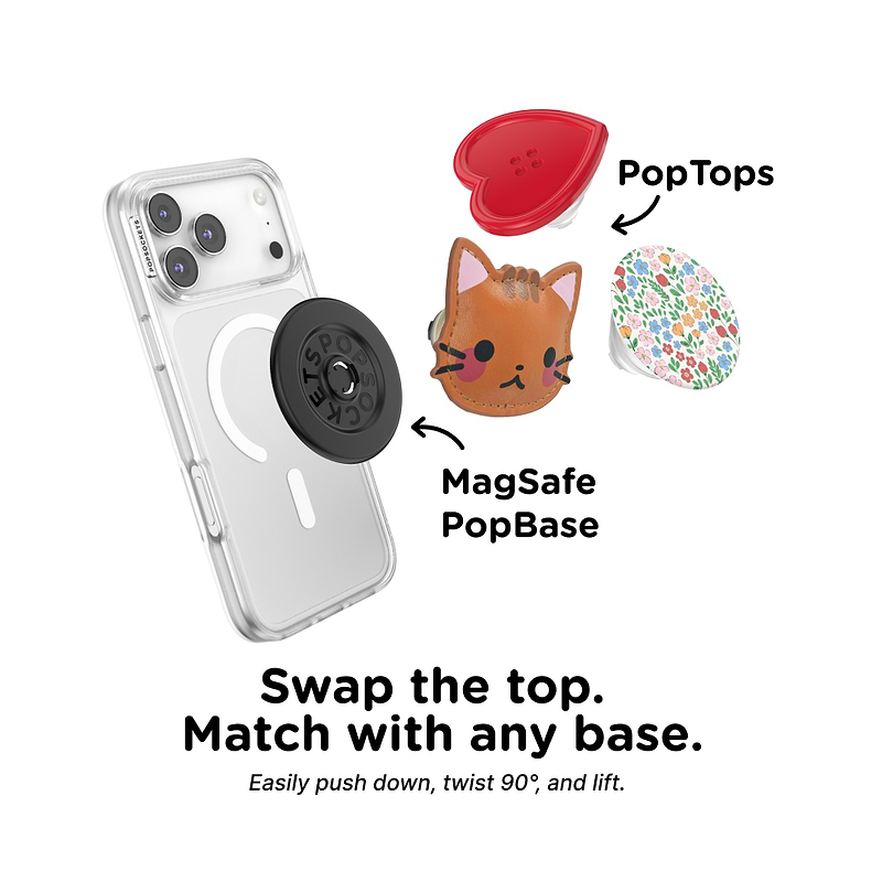 Stitched PU Cowboy Kitty &mdash; PopTop image number 2