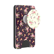 Ditsy Floral Noir &mdash; MagSafe PopWallet+ image number 1