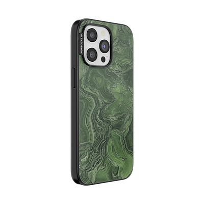 Secondary image for hover Olive Malachite &mdash; iPhone 15 Pro Max MagSafe Case