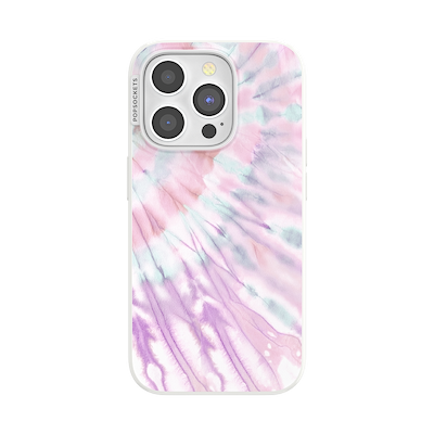 Coastal Tie-Dye Purple &mdash; iPhone 15 Pro MagSafe Case