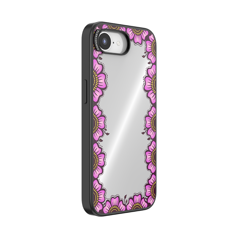Bonita Border Pink &mdash; iPhone 16E MagSafe Case image number 1
