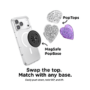 Confetti Heart Silver Sizzle &mdash;  PopTop image number 3