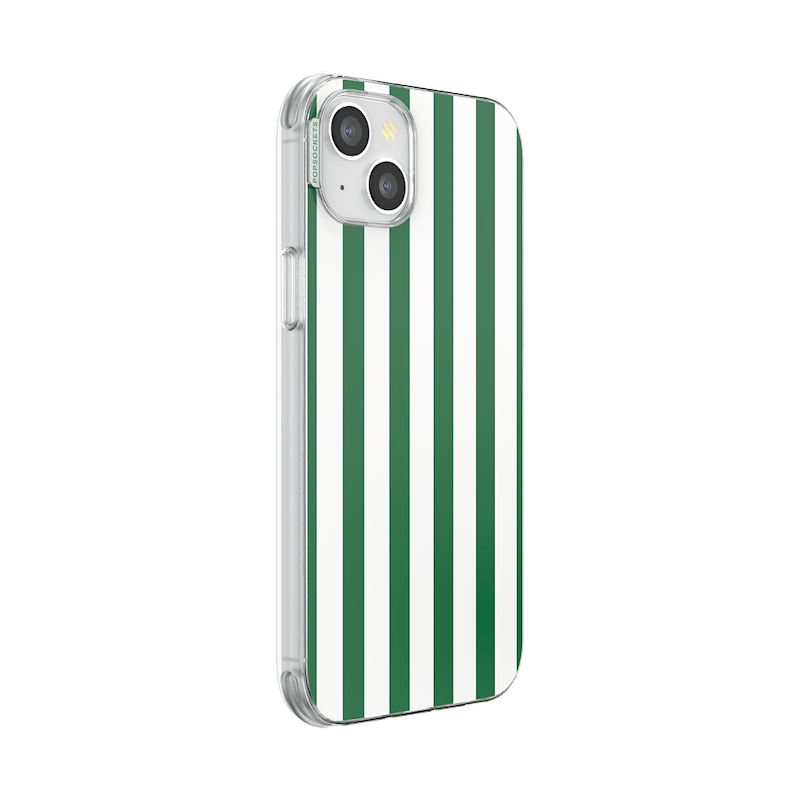 Club Stripe Green&nbsp; &mdash; iPhone 14 Plus MagSafe Case image number 1