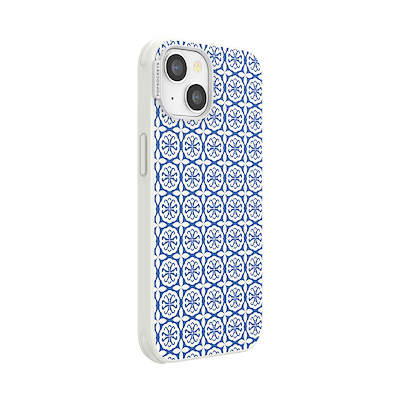 Secondary image for hover Navy Mosaic &mdash; iPhone 14 MagSafe Case
