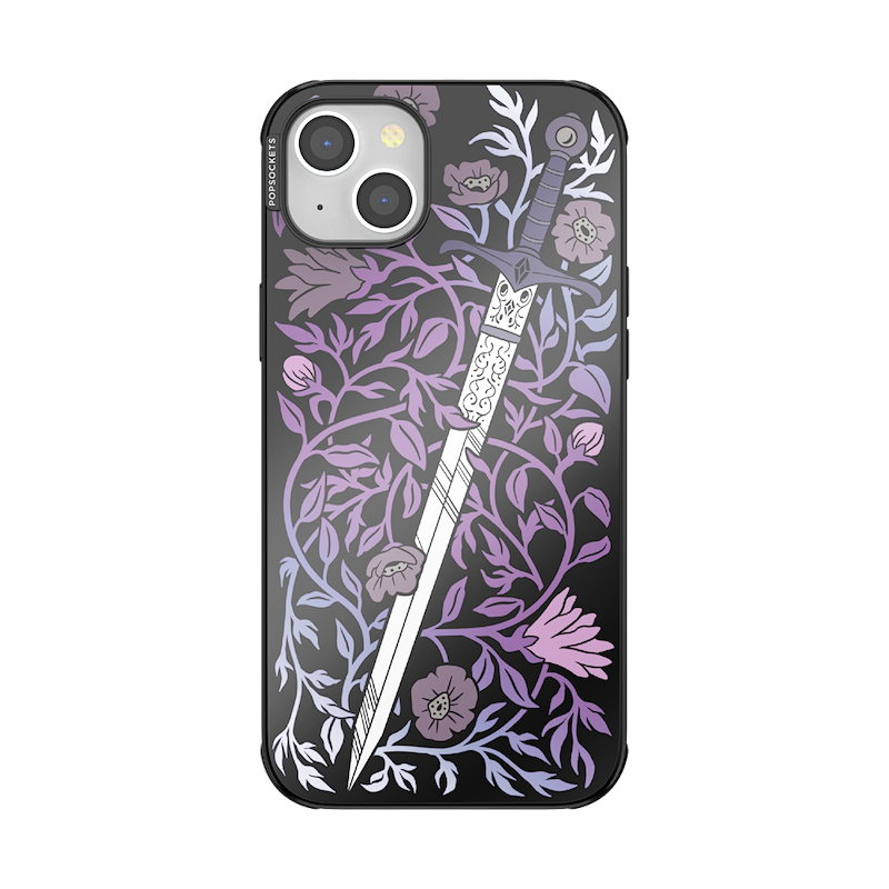Mirror Thorny Blade Lavender&nbsp; &mdash; iPhone 14 Plus MagSafe Case image number 0