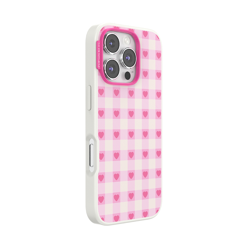 Blush Gingham &mdash; iPhone 16 Pro MagSafe Case image number 1