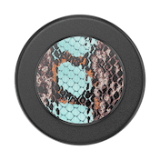 Embossed Metal Water Snake &mdash; MagSafe Round image number 2