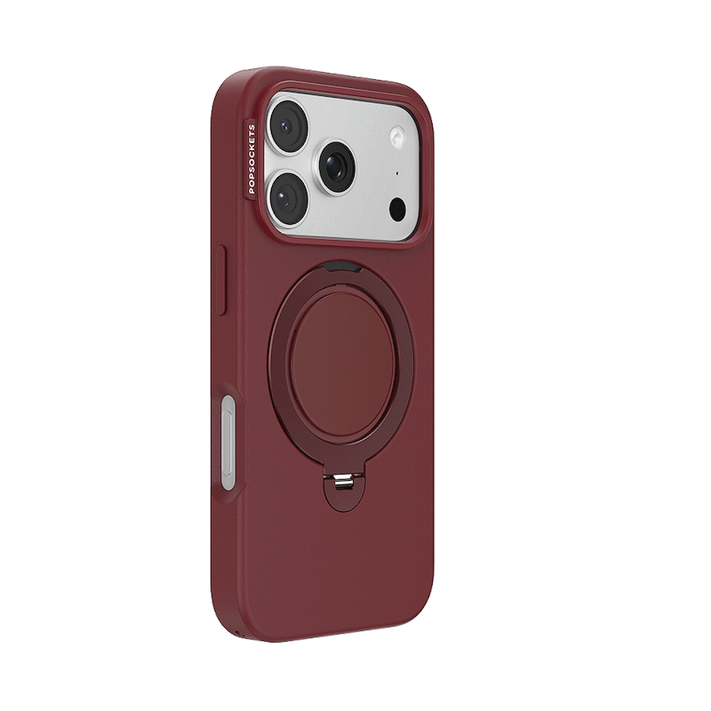 Burgundy &mdash; iPhone 18 Pro Low-Pro MagSafe Case image number 1