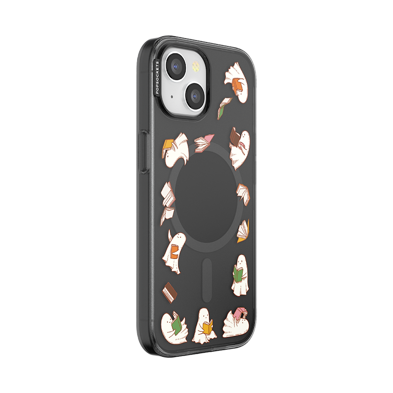 Spooky Book Club Smoke&nbsp; &mdash; iPhone 15 MagSafe Case image number 1