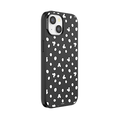 Secondary image for hover Translucent Black Mickey Polka Dot &mdash; iPhone 15 MagSafe Case