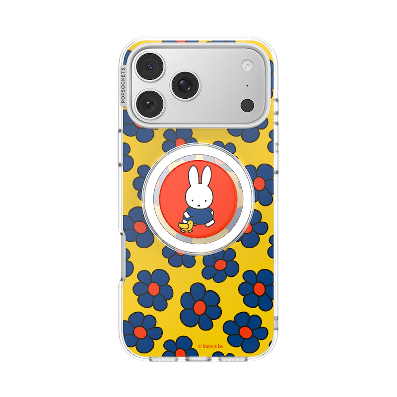 Miffy's Flower Stroll &mdash; iPhone 18 Pro Max MagSafe Case image number 0