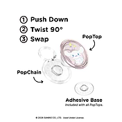 Cinnamoroll Pink Glitter &mdash; PopTop image number 2