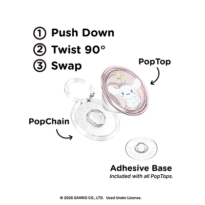 Secondary image for hover Cinnamoroll Pink Glitter &mdash; PopTop