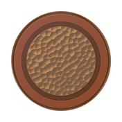 Enamel Hammered Copper Tone &mdash; MagSafe PopGrip image number 2