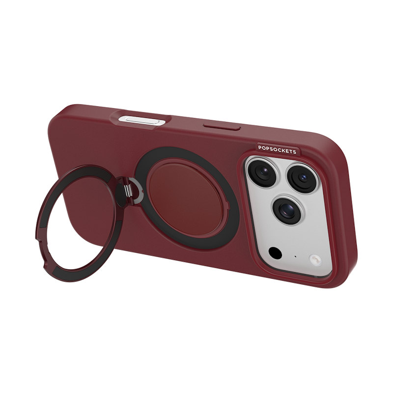 Burgundy &mdash; iPhone 18 Pro Low-Pro MagSafe Case image number 9