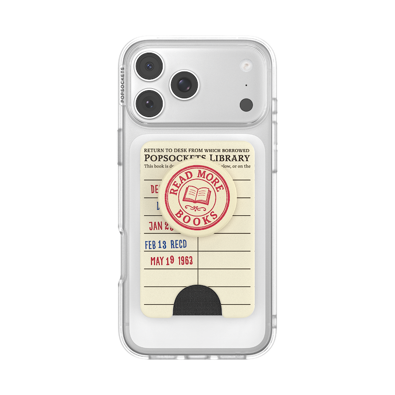 PopSockets Library Card &mdash; MagSafe PopWallet+ image number 4