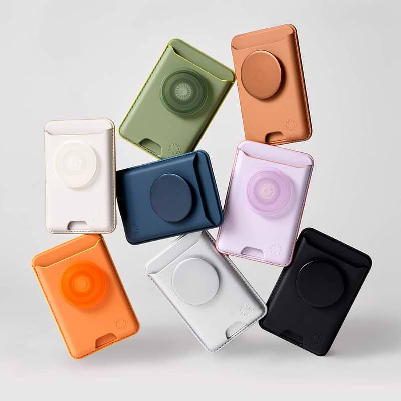 Black — Softgoods MagSafe PopWallet+ image number 8