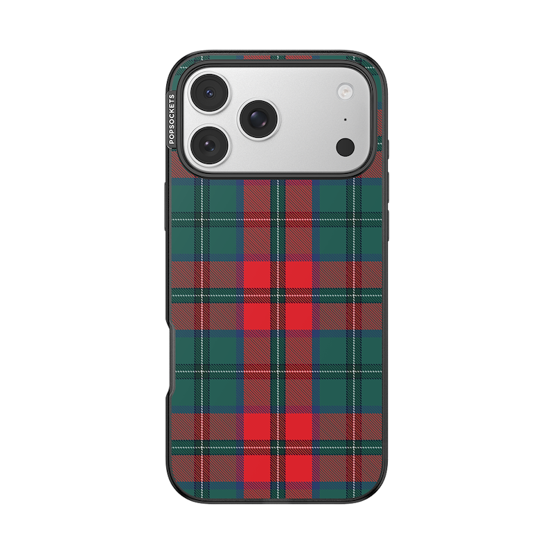 Pajama Plaid Holiday &mdash; iPhone 18 Pro Max MagSafe Case image number 0