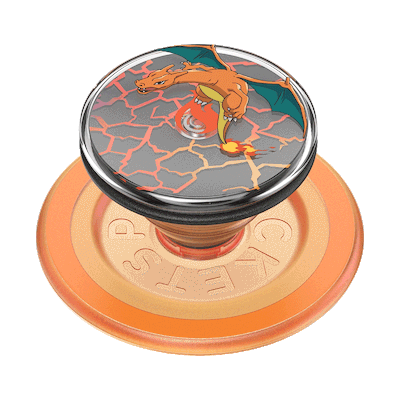 Secondary image for hover Backspin Charizard in Flight &mdash; MagSafe PopGrip