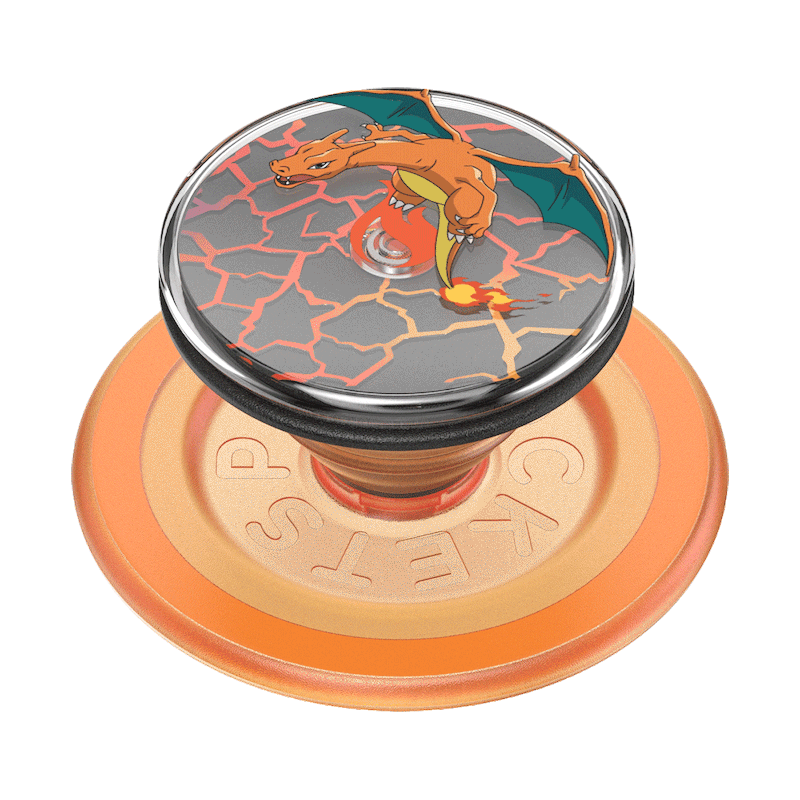 Backspin Charizard in Flight &mdash; MagSafe PopGrip image number 1