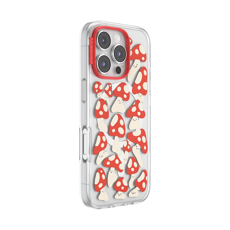 Red Shrooms &mdash; iPhone 16 Pro MagSafe Case image number 1