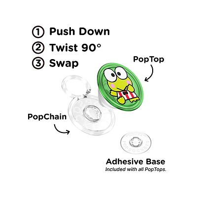 Secondary image for hover Dancing Keroppi &mdash; PopTop