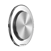 Aluminum Radial Silver &mdash;  MagSafe Kick-Out Grip & Stand image number 4