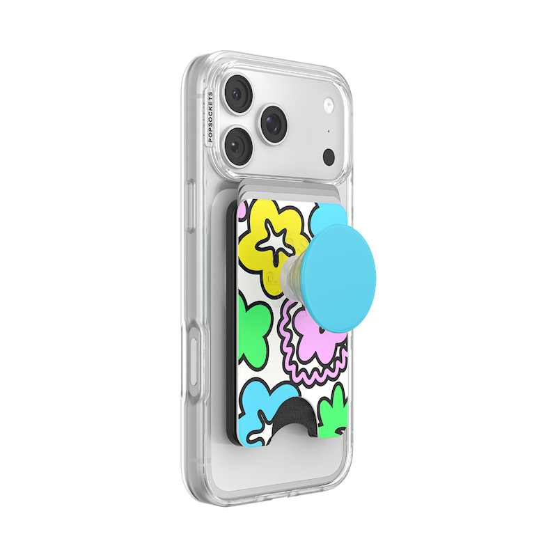 Doodle Flowers &mdash; MagSafe PopWallet+ image number 7
