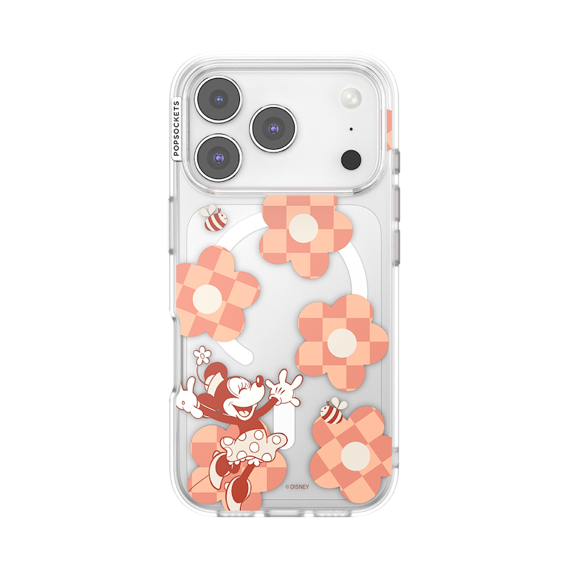 Minnie Checkered Flower &mdash; iPhone 17 Pro MagSafe Case image number 0