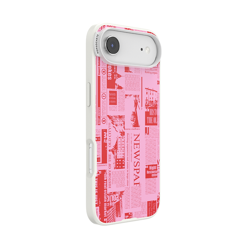 Hot off the Press Pink &mdash; iPhone Air MagSafe Case image number 1
