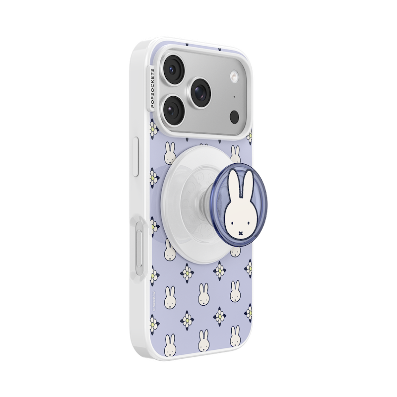 Miffy in Bloom Lavender &mdash; iPhone 17 Pro MagSafe Case image number 1