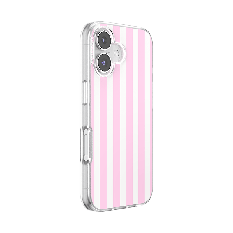 Club Stripe Pink &mdash; iPhone 16 MagSafe Case image number 1