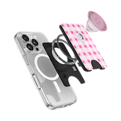 Blush Gingham &mdash; MagSafe PopWallet+ image number 10