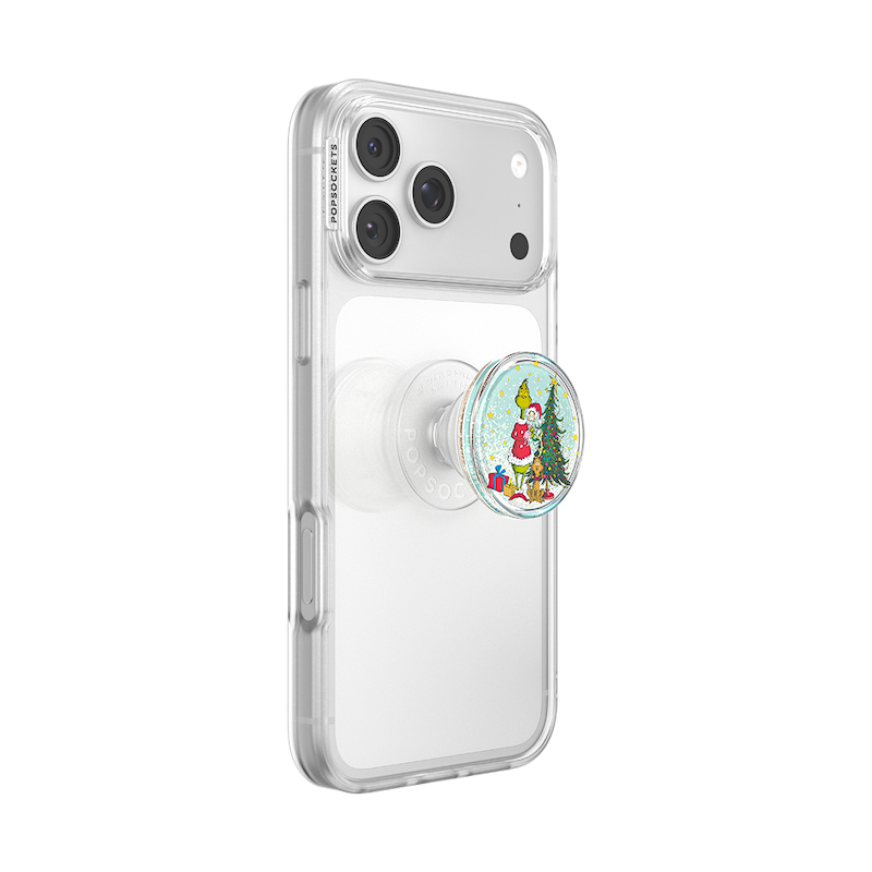 Tidepool Grinch Snow Globe &mdash; Adhesive PopGrip image number 7