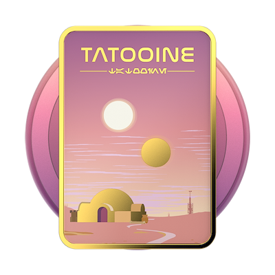Secondary image for hover Enamel Welcome To Tatooine — MagSafe PopGrip