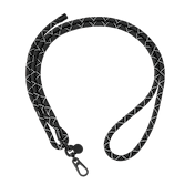 Paracord Black &mdash; Phone Strap image number 1