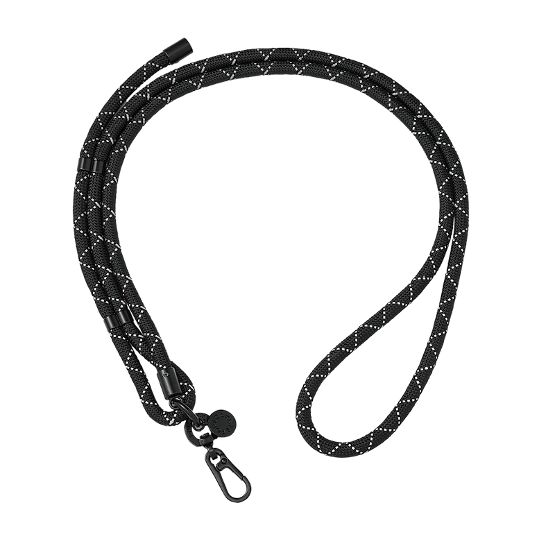 Paracord Black — Phone Strap image number 0