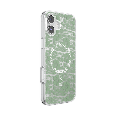 Secondary image for hover Lace Eucalyptus &mdash; iPhone 16 Plus MagSafe Case