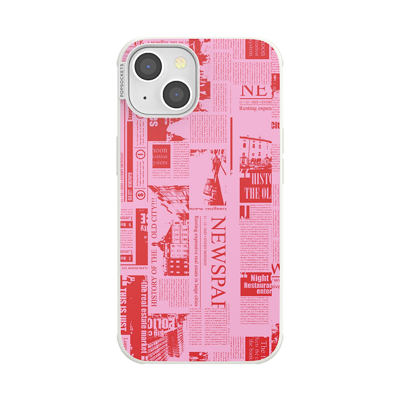 Hot off the Press Pink &mdash; iPhone 13 MagSafe Case image number 0